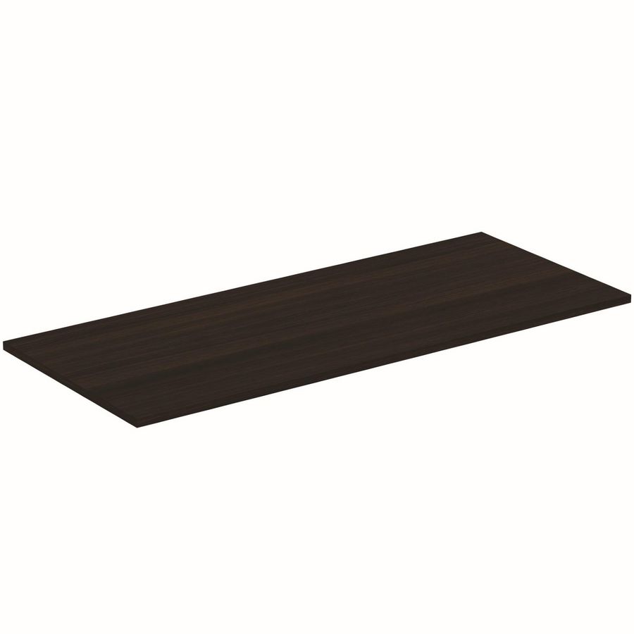 Afdekblad hout I.LIFE-B zonder uitsnijding 1204x505x18mm coffee donker eik