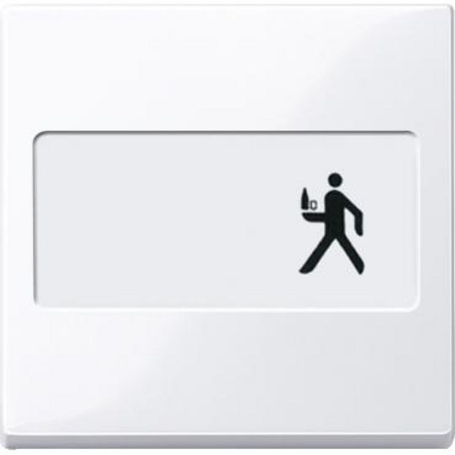 Wisselwip met informatieveld-Actief wit-Systeem M