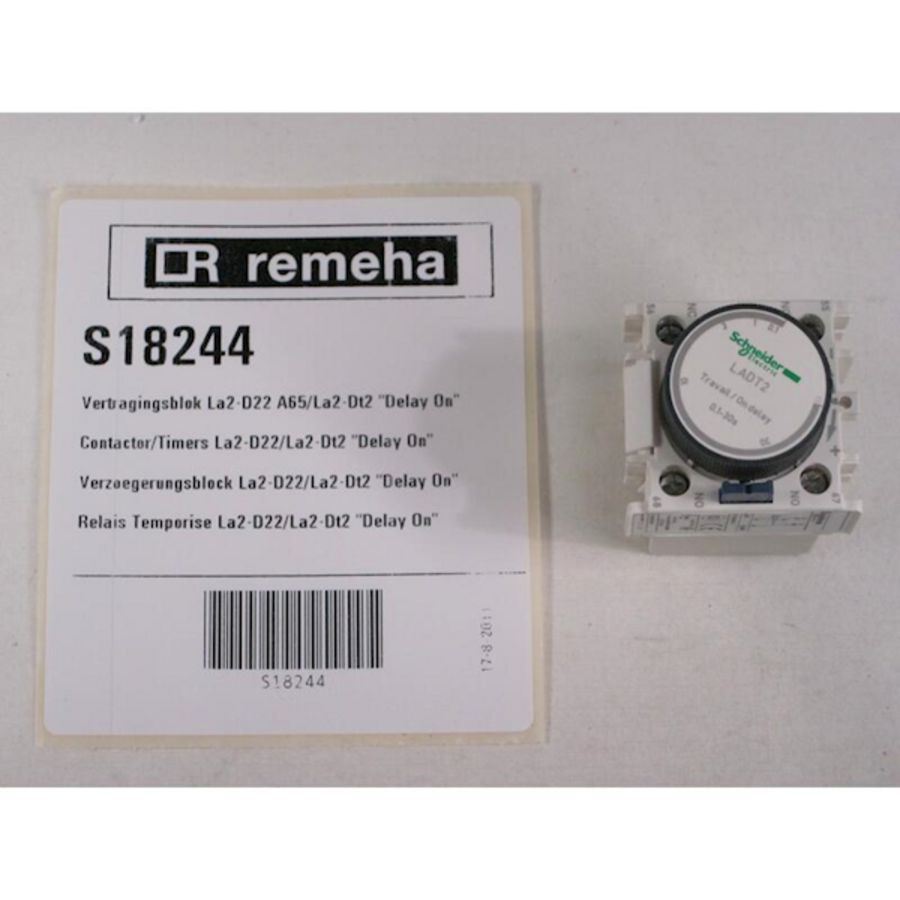 Vertragingsblok La2-D22 A65/La2-Dt2 "Del On