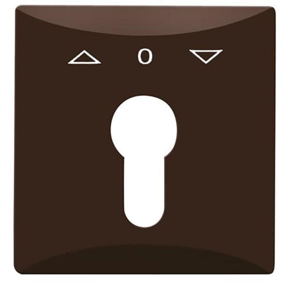 Centraalplaat v inb jaloezieschakelaar USL-101 IP44 w bruin (2155 PZ-31)