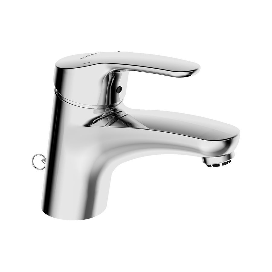 Mix wastafelmengkraan vaste uitloop m.ketting sprong 141mm