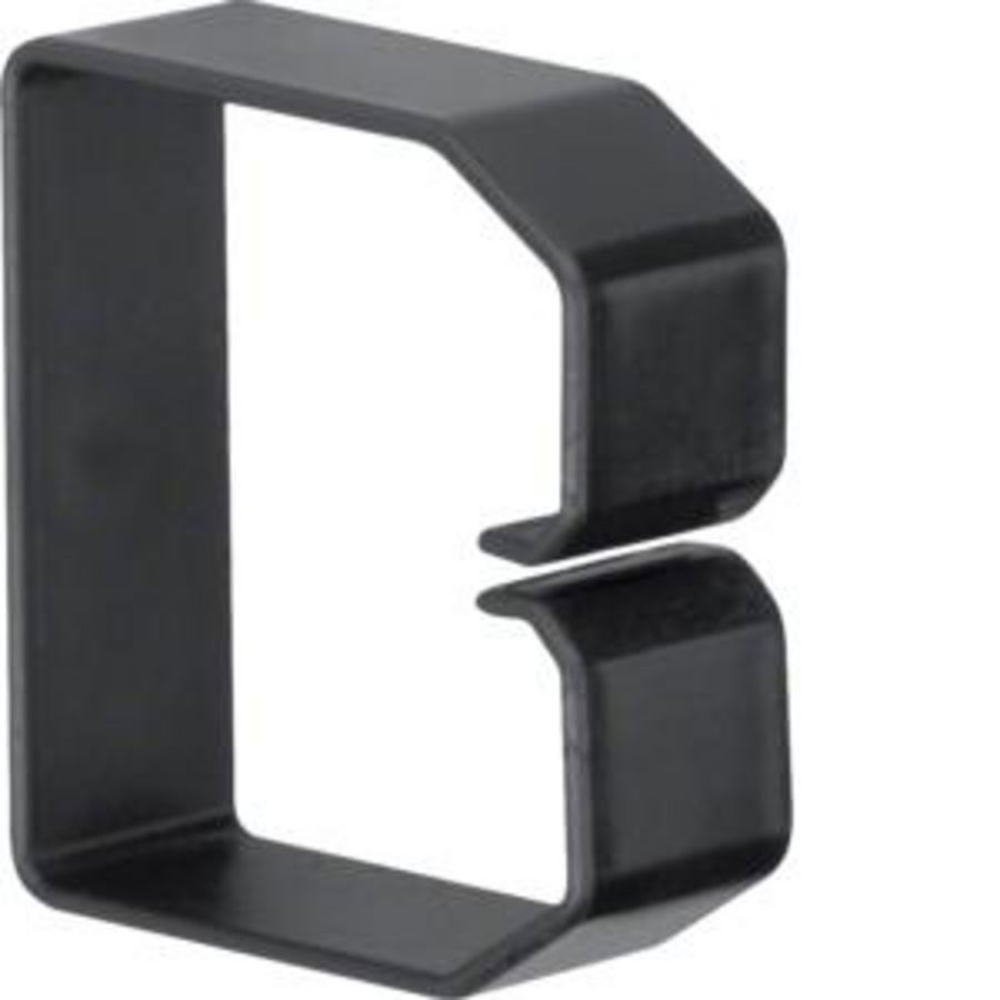 Kabelhouder voor kanaal 60x60mm B/BA6 zwart