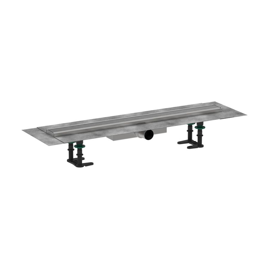 Douchegoot RainDrain Compact compl.set 700 Stainless Steel