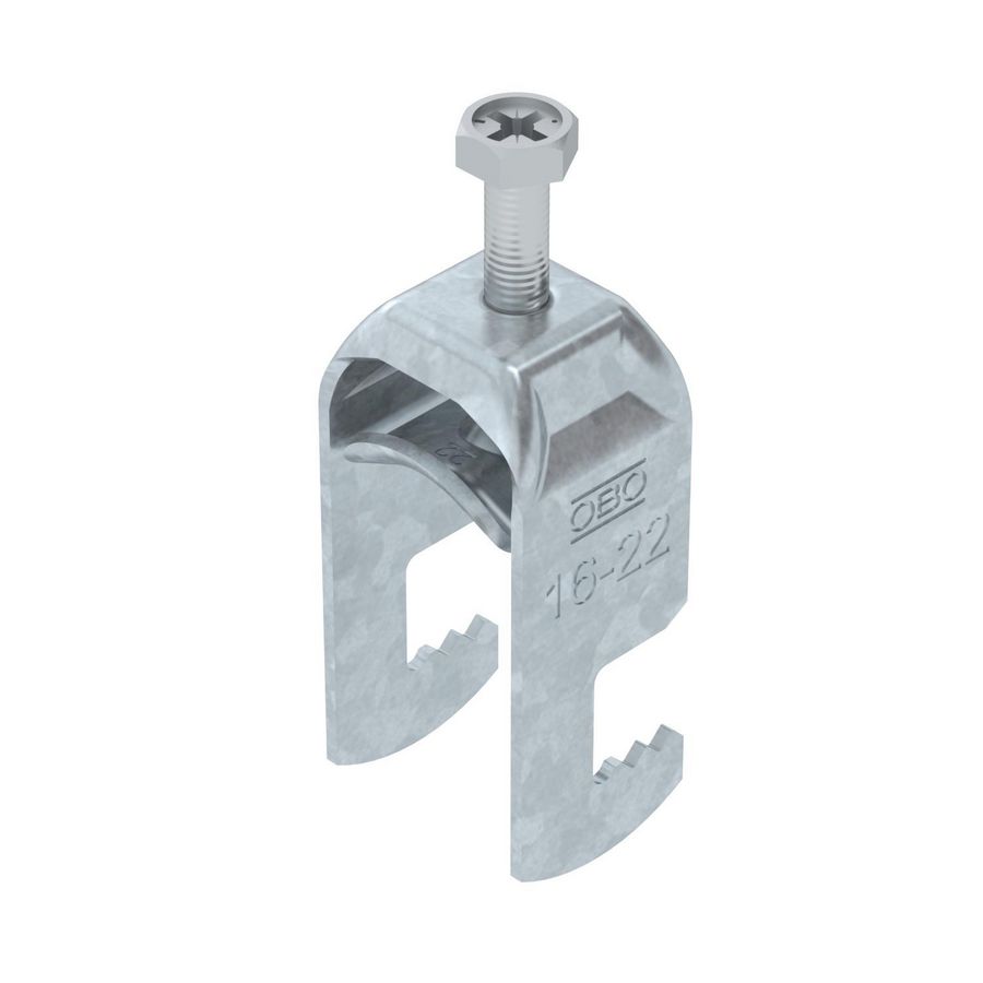 Beugelklem 2056 16-22mm staal thermisch verzinkt 1187414 VVE=100