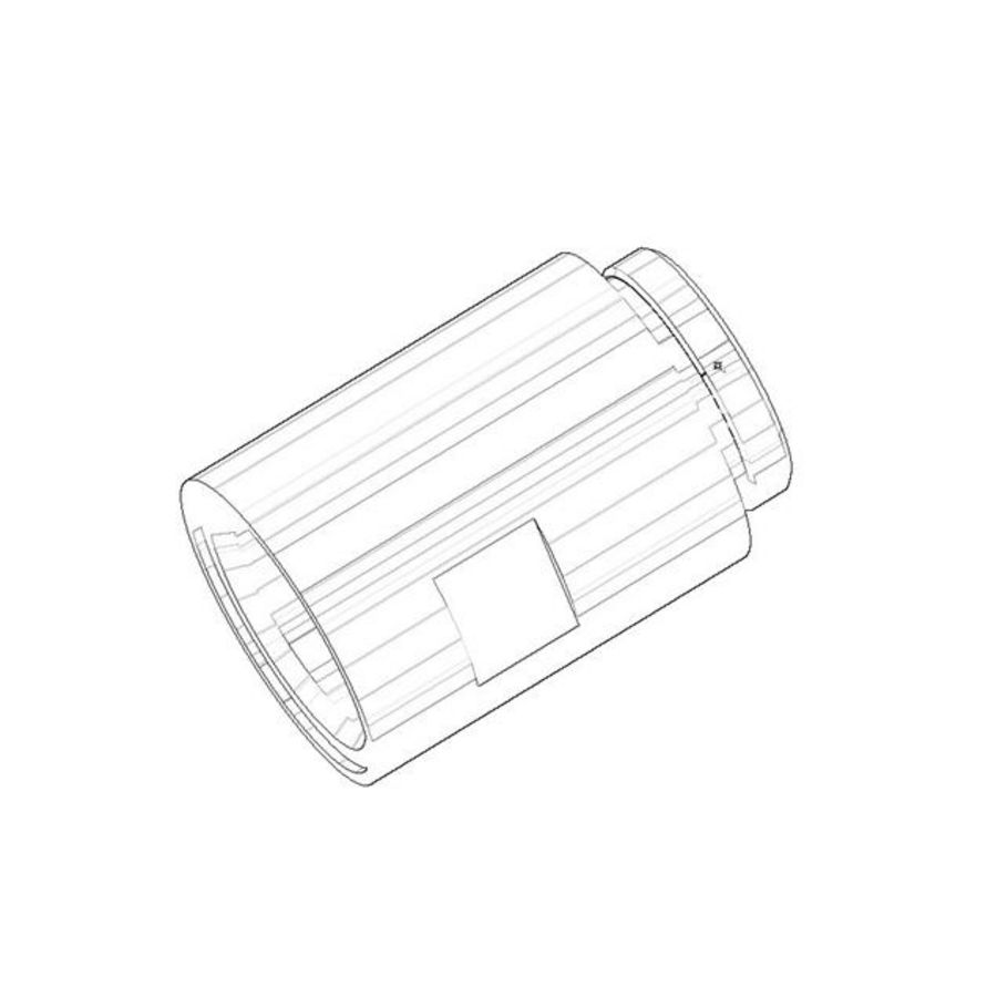 Nippel 25x37mm chr 092403091-00