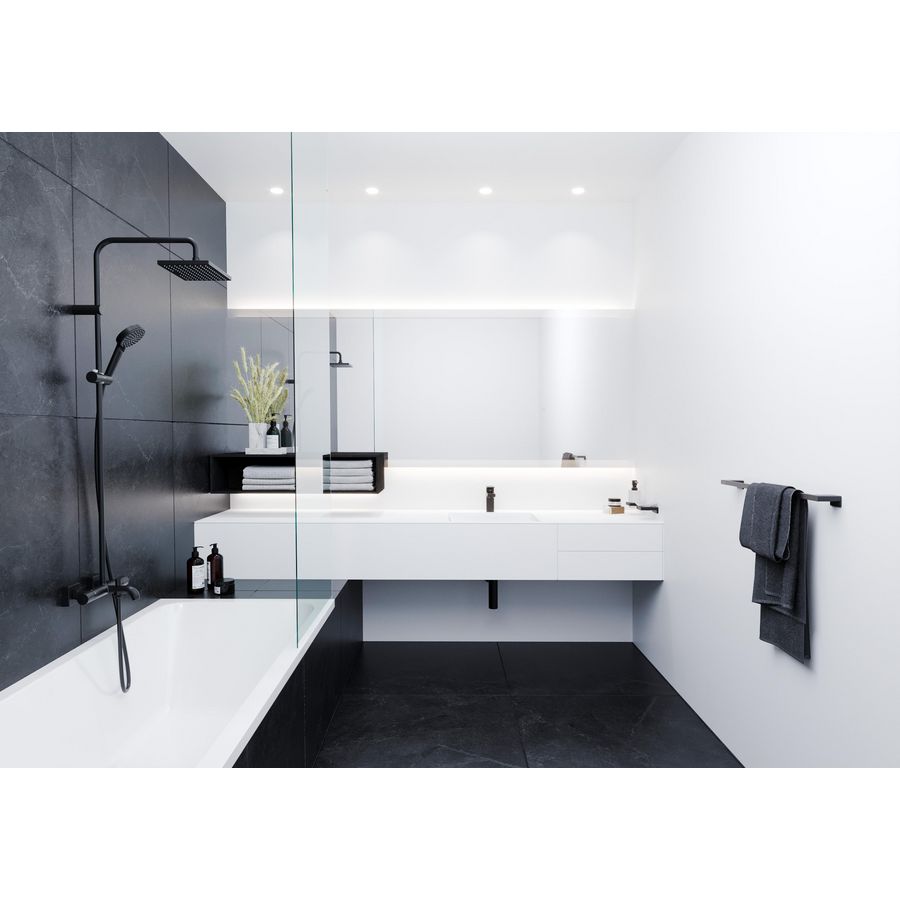 Flowstar S designsifon mat zwart