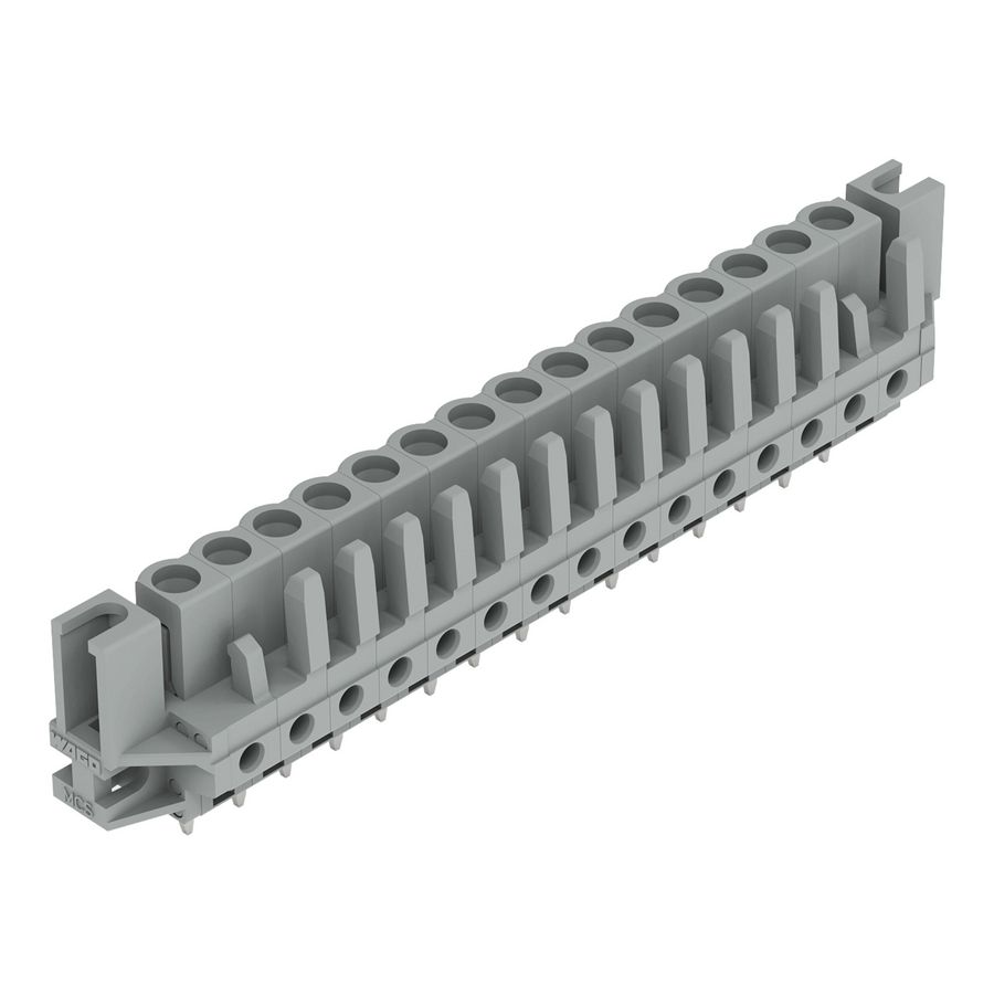 THT FE steker RE raster 5mm grijs 232-145/047-000 VVE=25