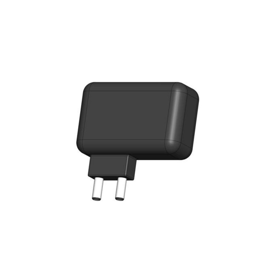 Regelbare adapter 230VAC 3-12VDC 2000mA voor ventilator