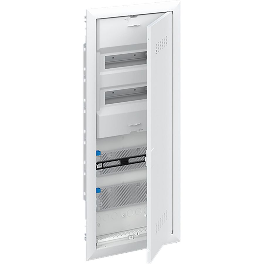 Combi inbouwverdeler sierlijst deur v.v. ventilatie 2-rijen