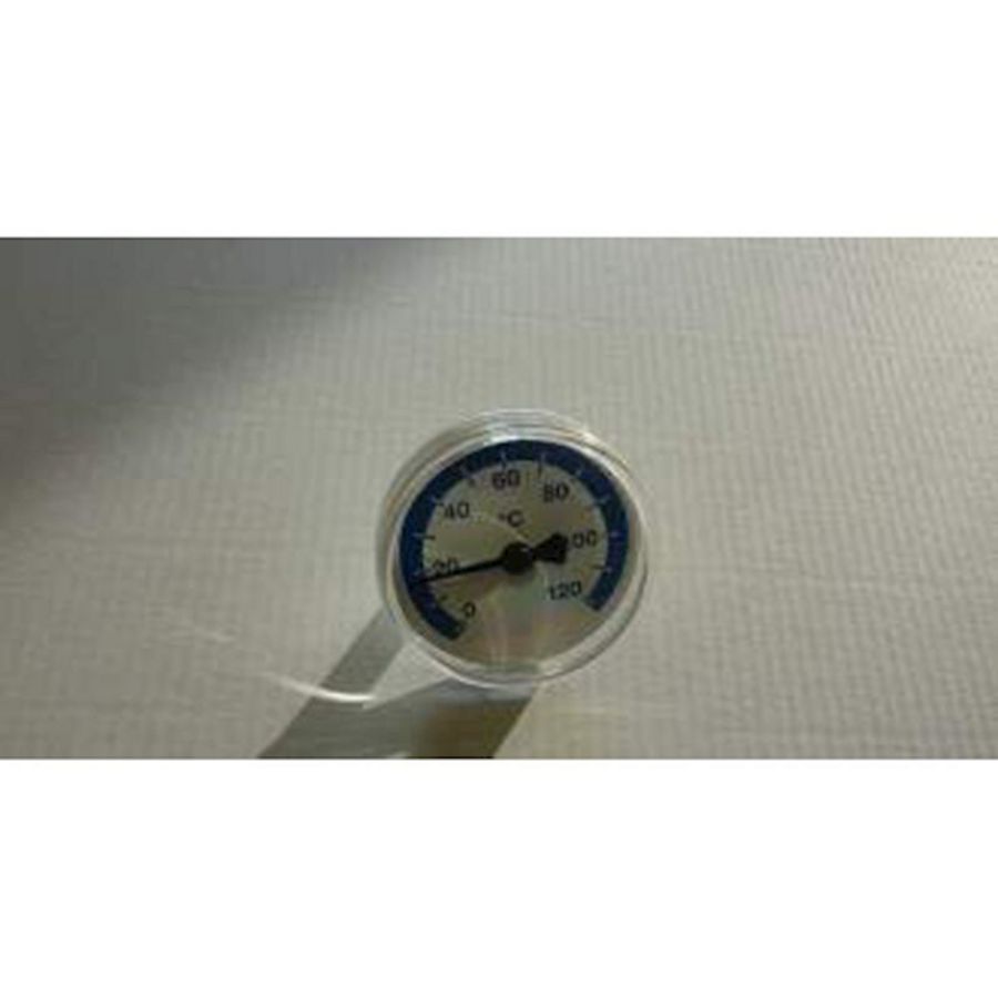 Thermometer 50mm 0-120 C Blauw