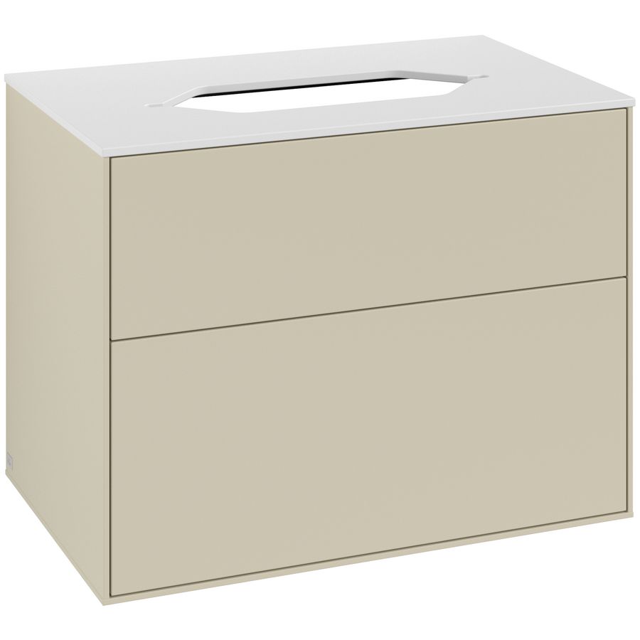 Wastafelonderkast Finion 800x603x501mm S.Grey Matt Lacquer G63100HJ