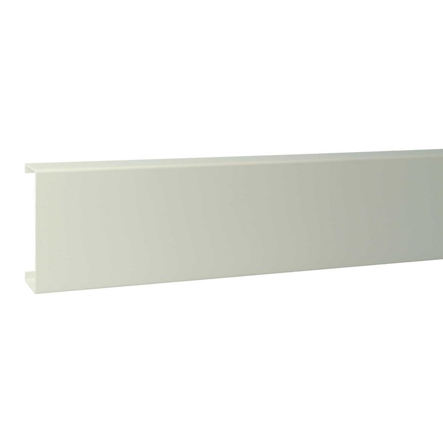 Lengte a 2m. Plintgoot K40 sym afdekprofiel wit