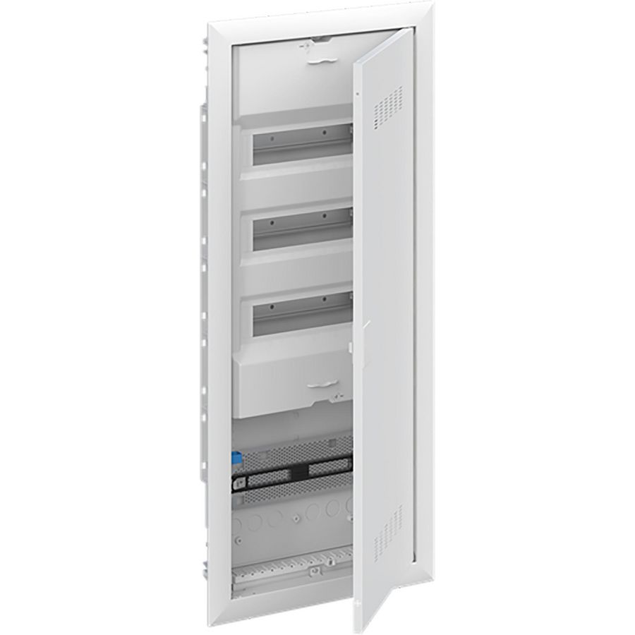 Combi inbouwverdeler sierlijst deur v.v. ventilatie 3-rijen