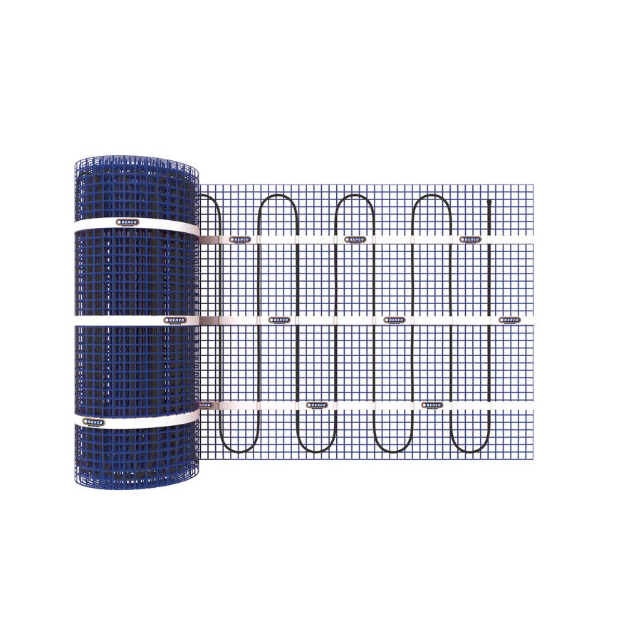 Set elektrische vloerverwarmingsmat 3000W 20M²  excl. thermostaat