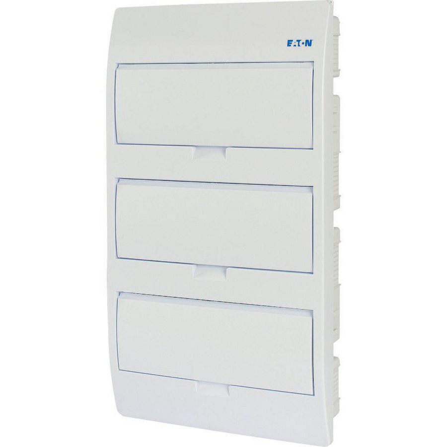 Installatiekast, inbouw, IP40, 3x12TE, deur wit Eaton