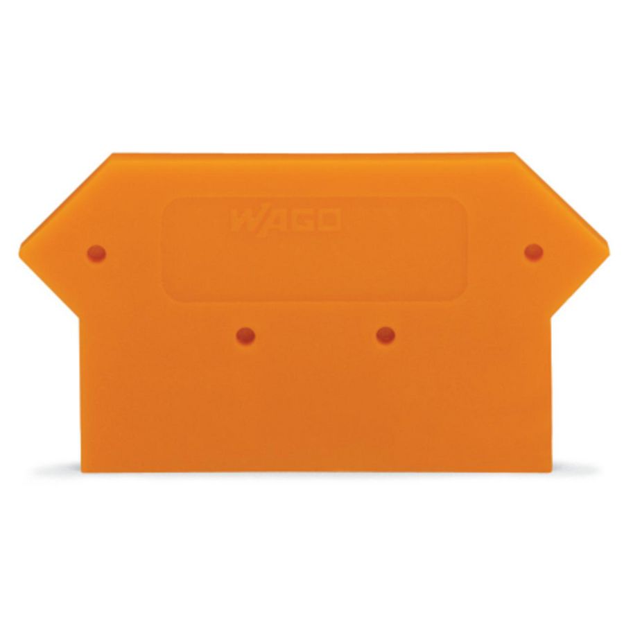 Afsluit-+tussenplaat 2,5mm grijs 284-316 VVE=25