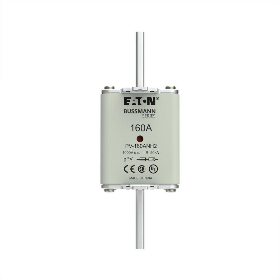 Zekering h. snelheid 160A DC 1000V NH2 gPV UL PV UL d VVE=3