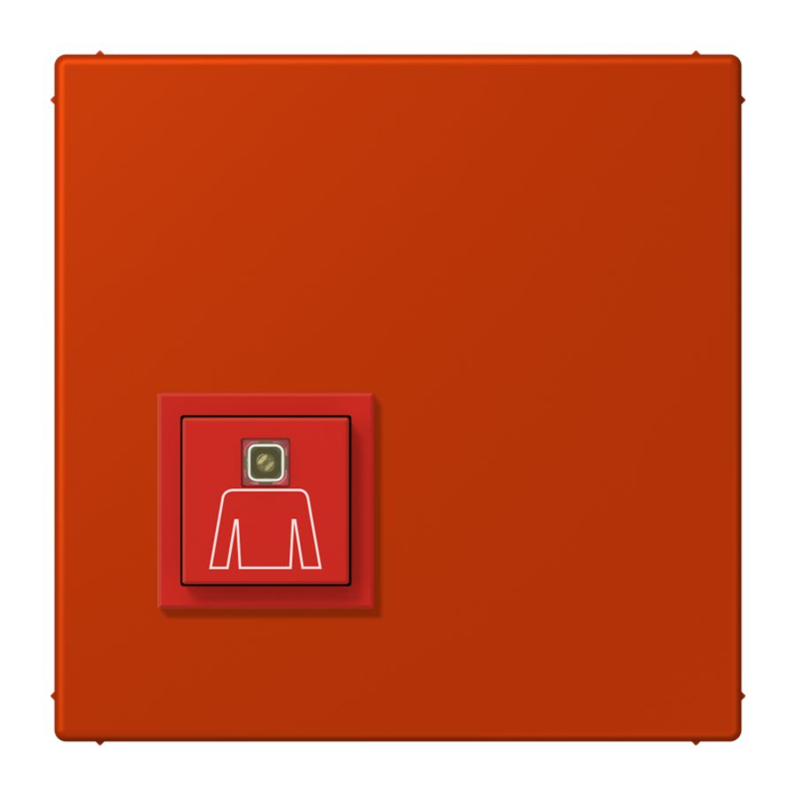 Miva oproepknop LC4320A rood