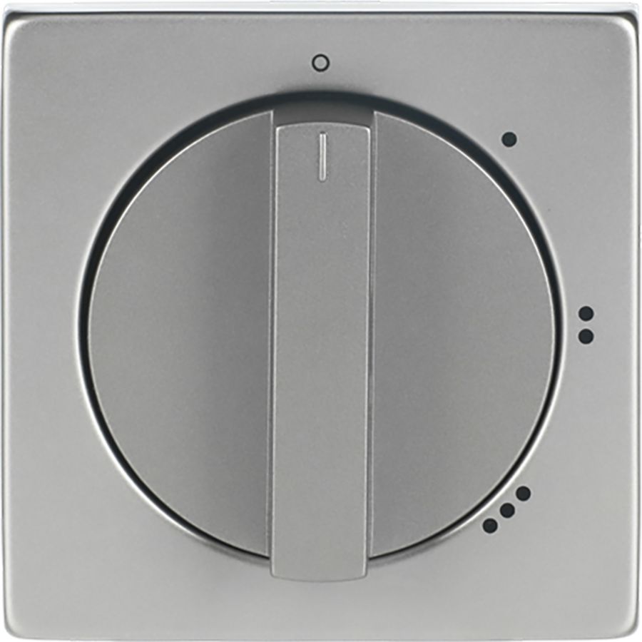 Centraalplaat v 3 standen schak 2710U pure-rvs (2542 DR/01-866)