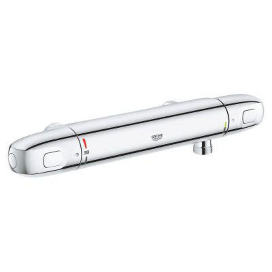 PROMO Grohtherm 1000 2-greeps therm.douchekraan chroom hoh 150mm excl. S-koppelingen (prof) (34817003)