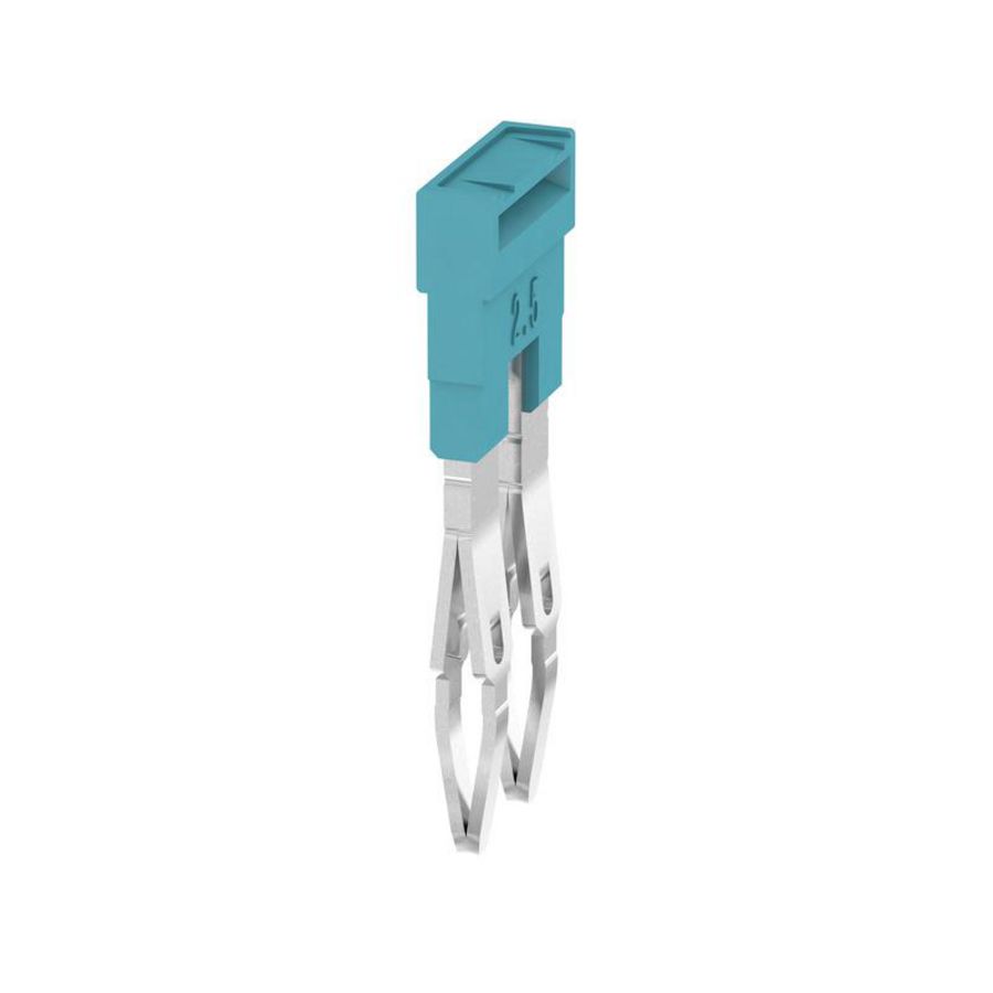 Dwarsverbinder (terminal) Plugged blauw 24 A p: 2 P VVE=60