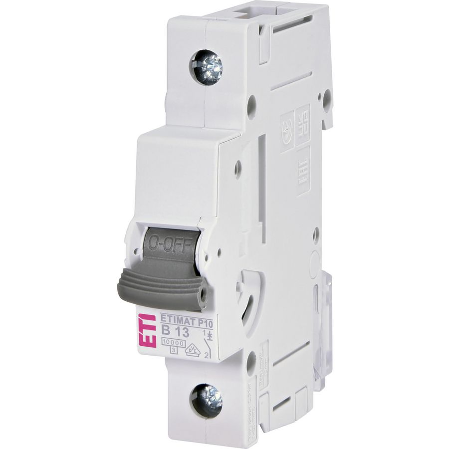 Installatieautomaat ETIMAT P10 B-karakteristiek 13A 1 mod. 1-polig 10kA 1901009