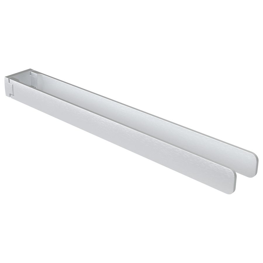Dubbele handdoekhouder draaibaar geb alu 46cm ALINE