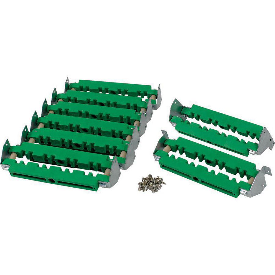 XT 3P/4P Railsteunhouderset 2x40x10 mm voor railsysteem vert