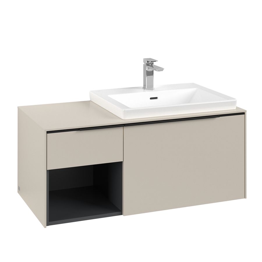 Wastafelonderkast Subw.3.0 1001x422,5x516mm Cashm.Grey C571L1VN