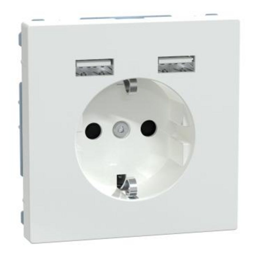 WCD Dubbele USB-poort 2.4A 16A Lotuswit Systeem D