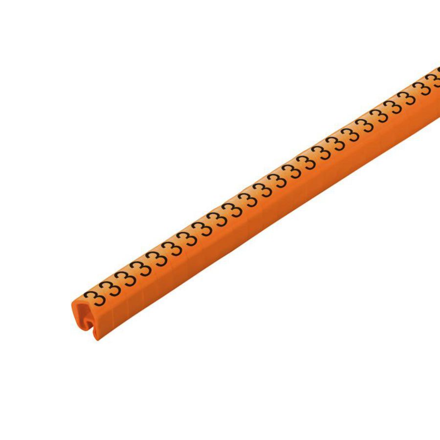 Kabelcoderingsyst. oranje O.D.4-10mm PVC s VVE=250
