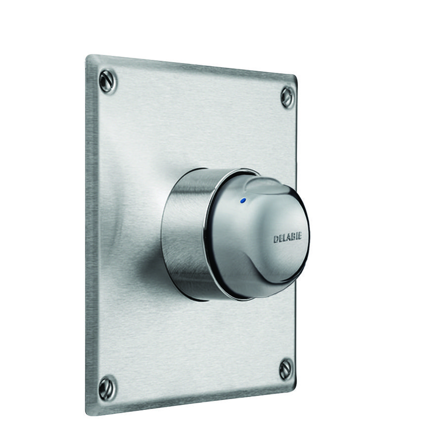Douchemengkraan M1/2" Ø15 inbouw/plaat 30 sec