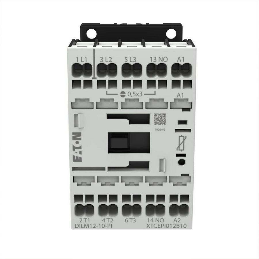 Magneetschakelaar DILM12-10(24VDC) 5,5kW 1m 0v Push VVE=84