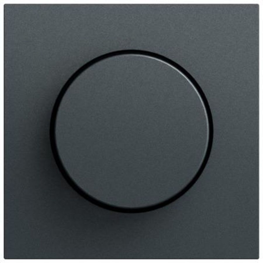 Afdekking knop dim./potntiom. System 70 antracit(gel.)