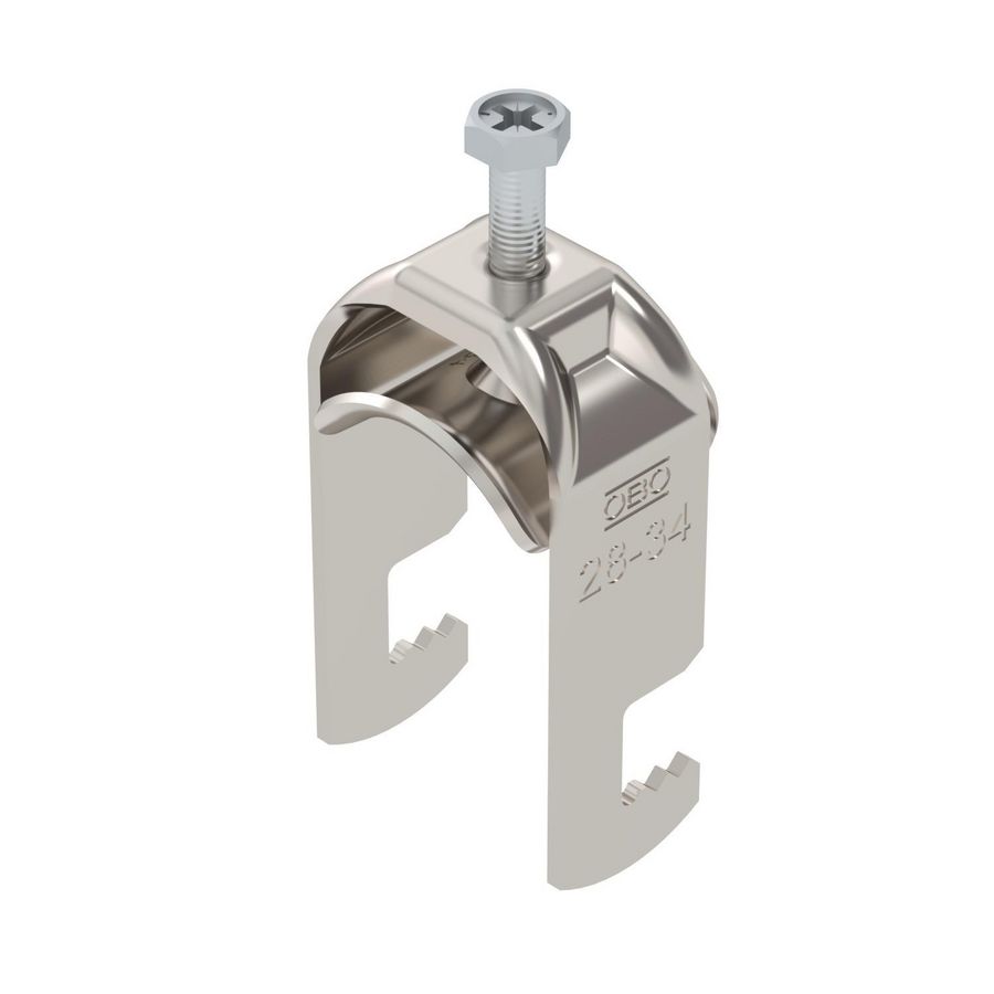 Beugelklem 2056 28-34mm rvs A2 1.4301 blank 1187526 VVE=100