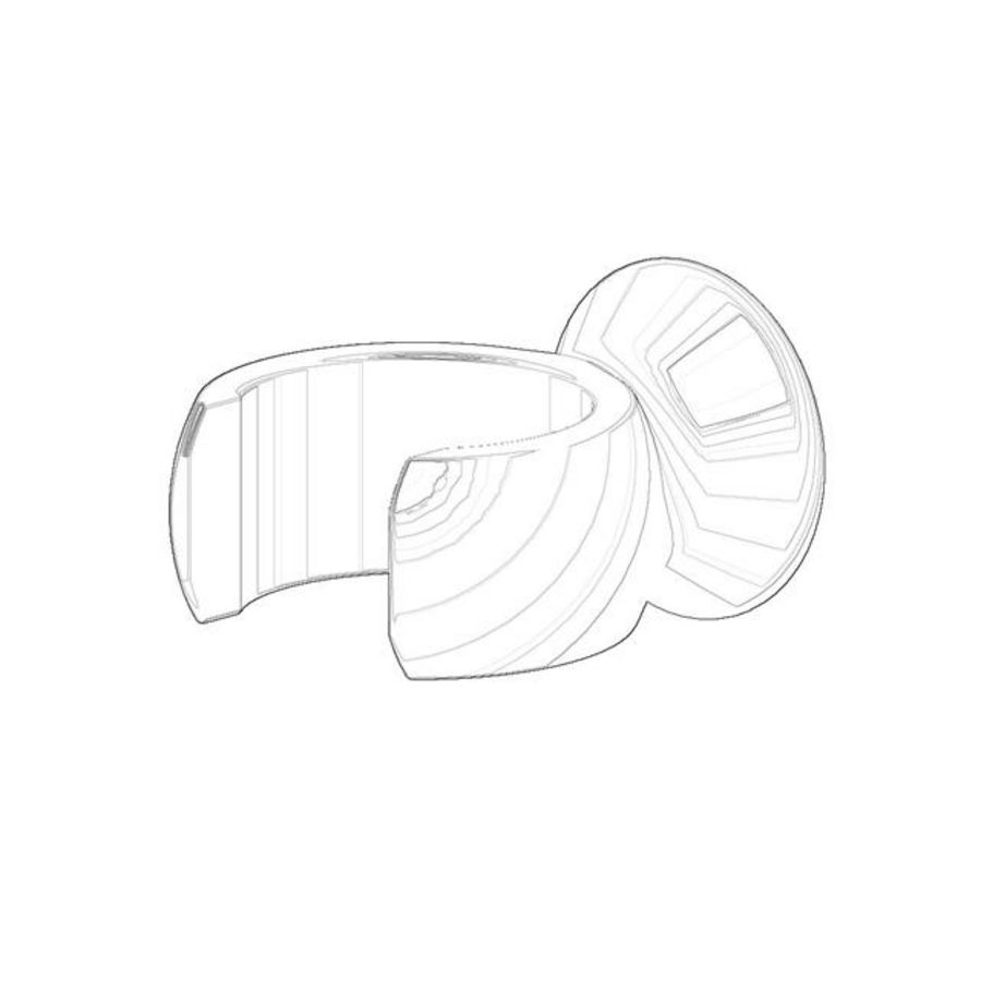 Houder v. handdouche Vork 43x26x35mm chr