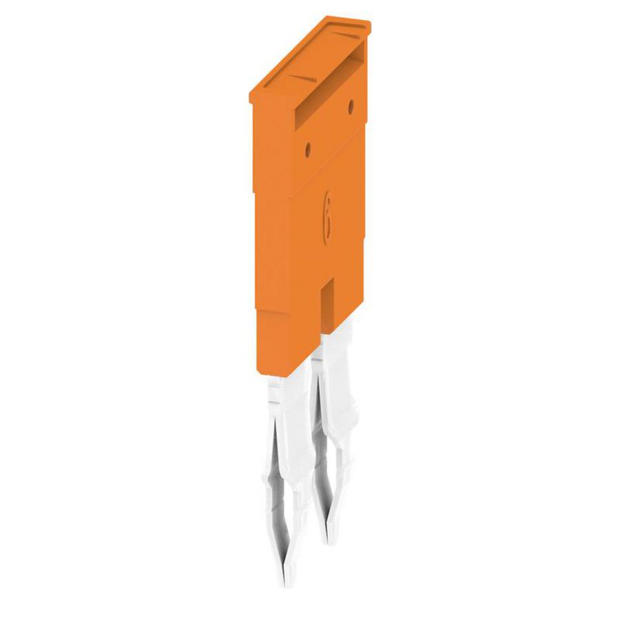Dwarsverbinder (terminal) Plugged oranje 41 A p: 2 VVE=60