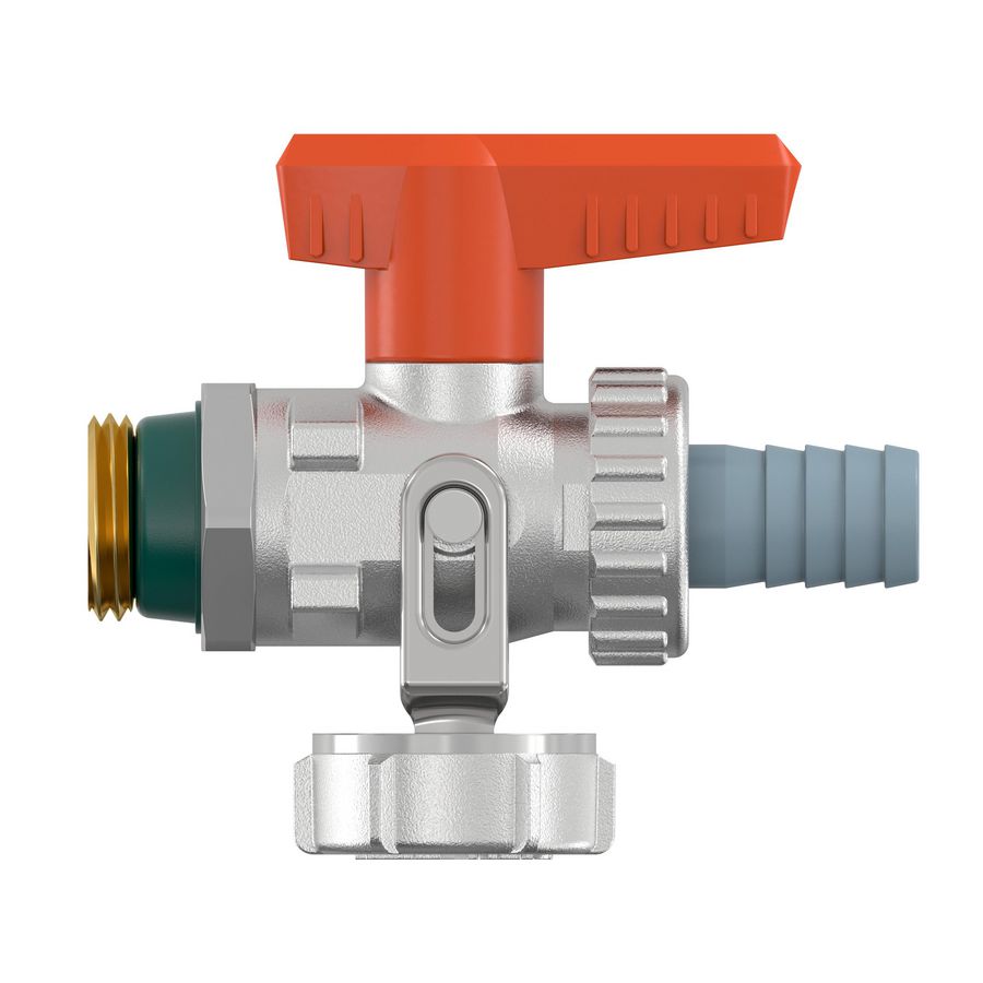 Vul-aftapkraan KFE Solar met slangtule G1/2 Ni Simplex