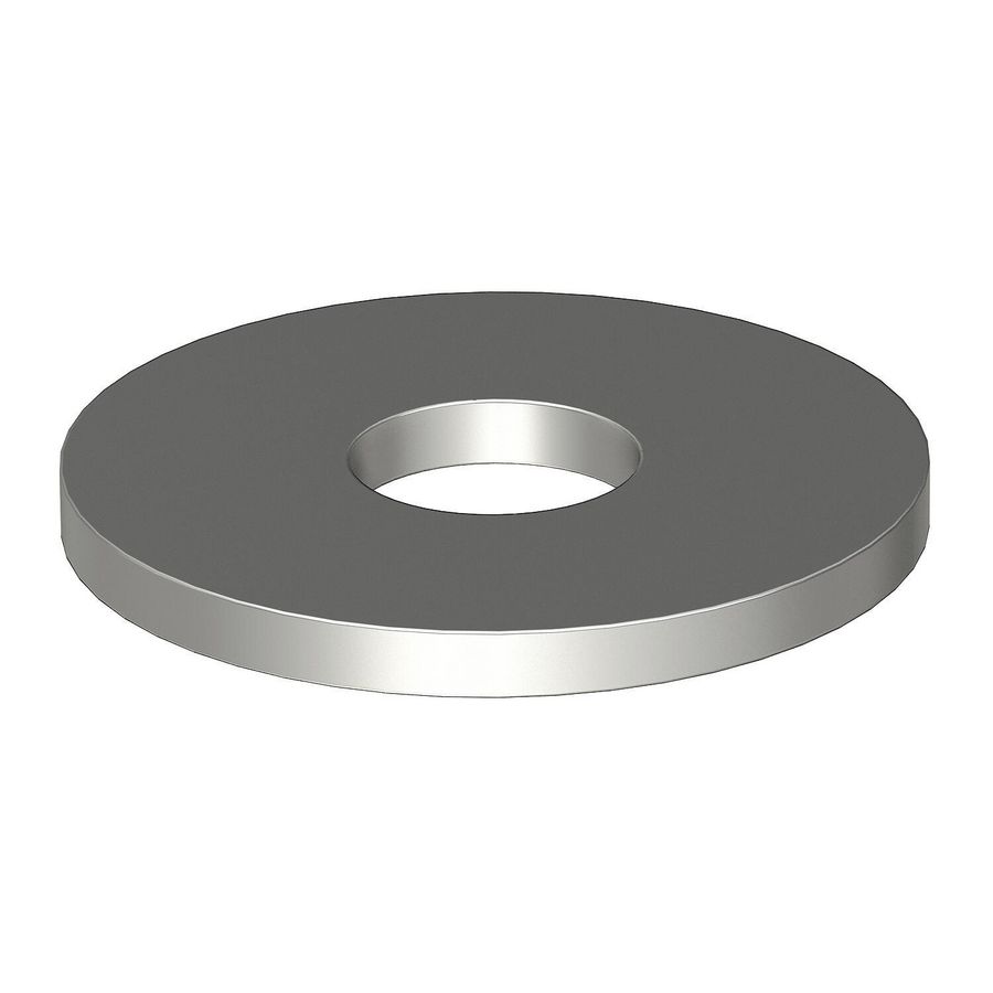 Sluitring M10 Ø30mm rvs ndelt VVE=100 3403155