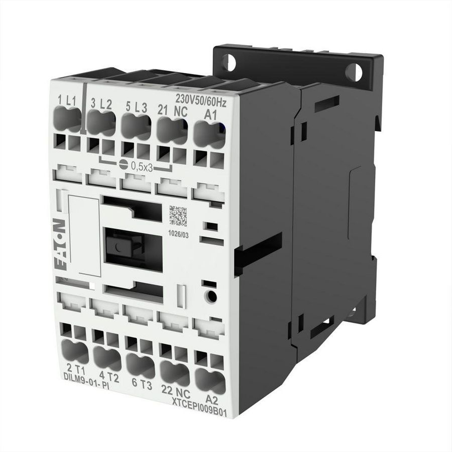Magneetschakelaar DILM9-01(230V50/60HZ) 4kW 0m 1v Push-in