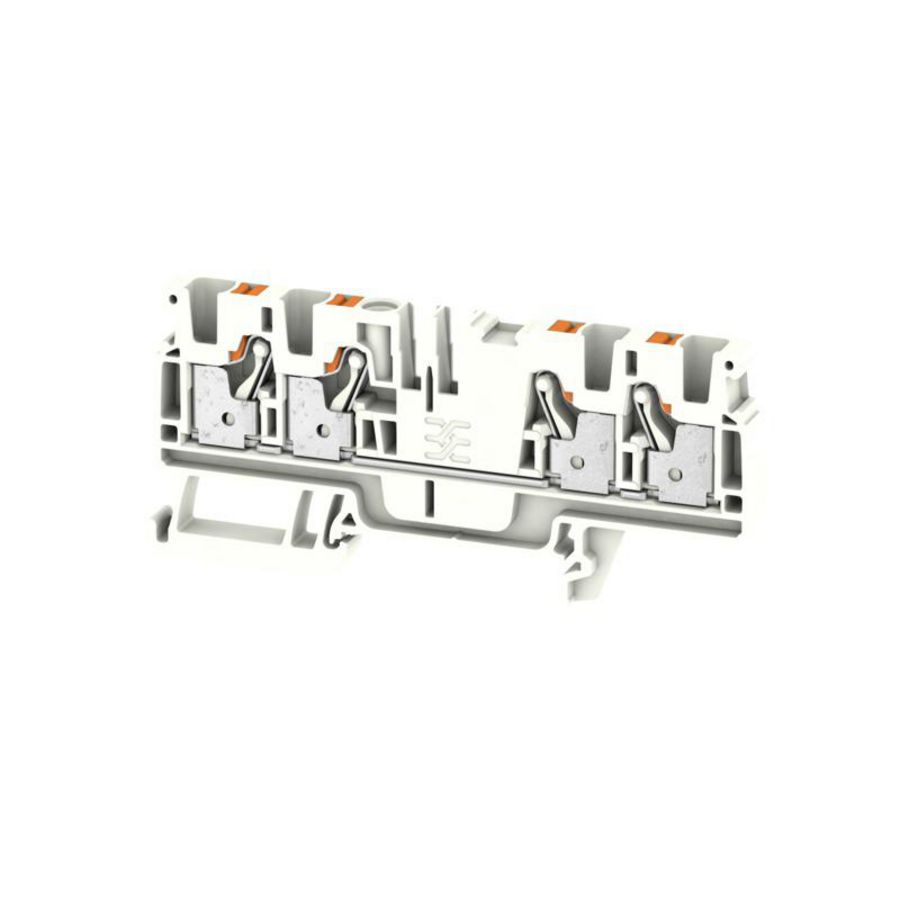 Doorvoerklem PUSH IN wit 4mm² 32A 800V 2051610000 VVE=50