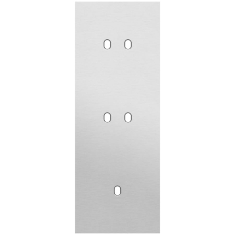 Afdekplaat 3-voud vertic. 71mm centerafst 155-57954