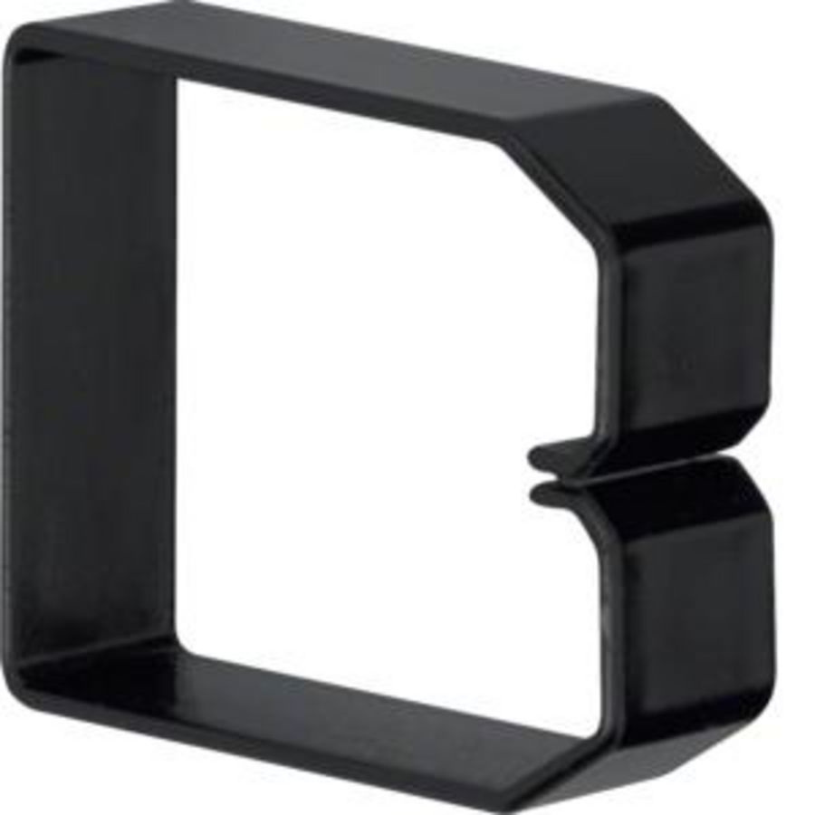 Kabelhouder voor kanaal 80x60mm B/BA6 zwart
