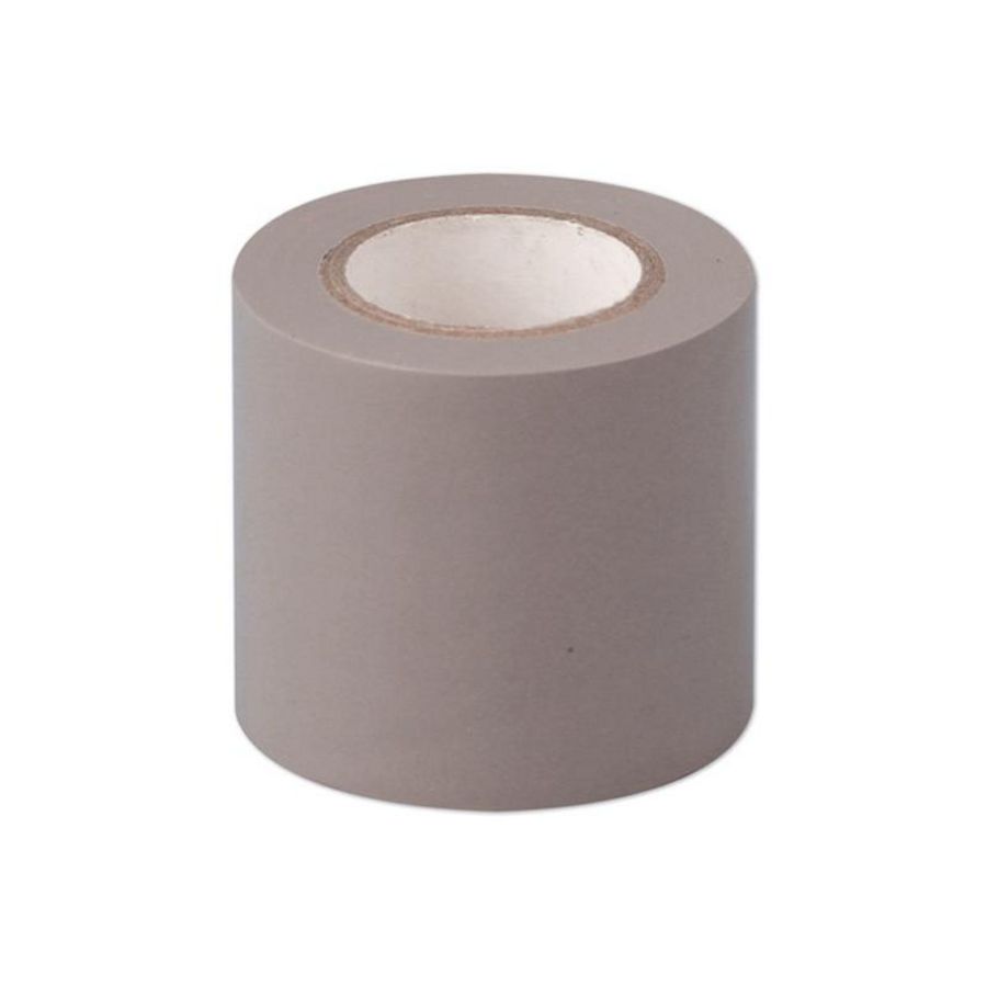 PVC tape 50mm 10mtr. grijs