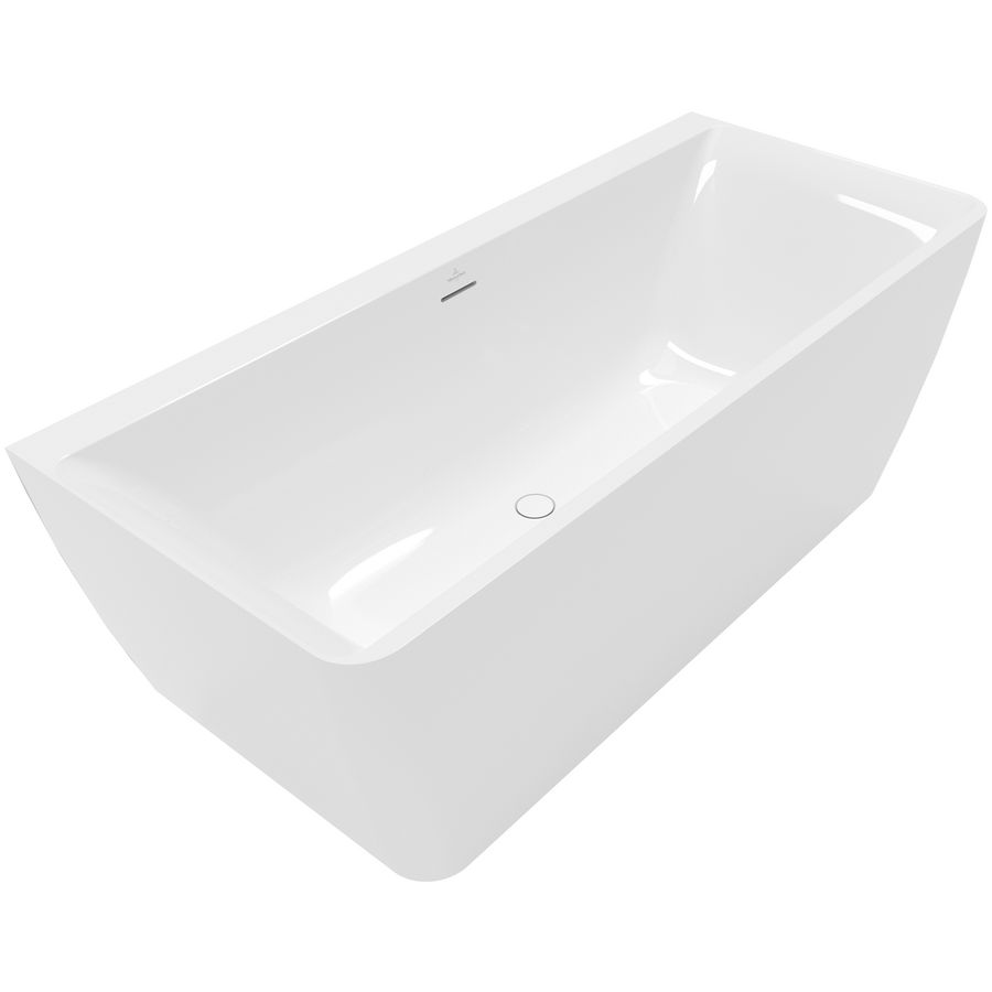 Back-to-wall bad 800x1800mm White Alpine Subway 3.0