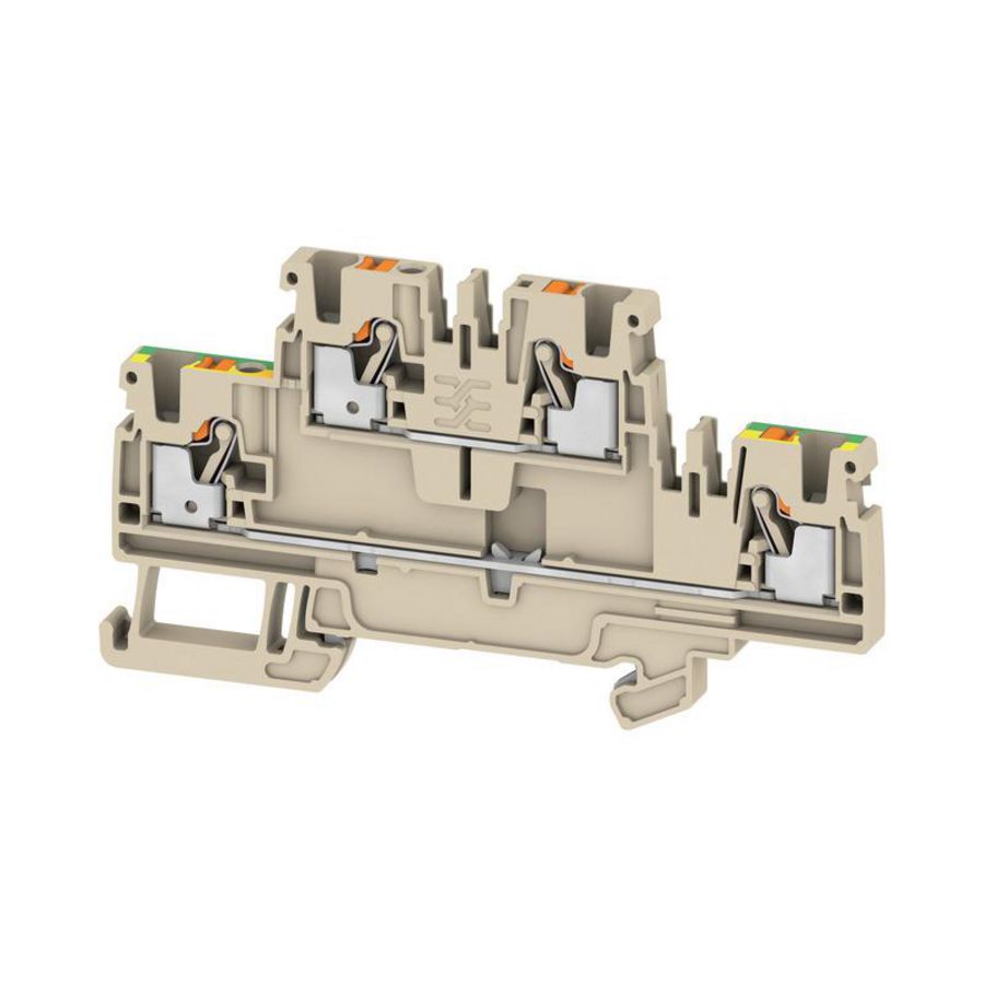 Doorvoerklem d.beige 2.5mm² 800V 800 1547640000 VVE=50