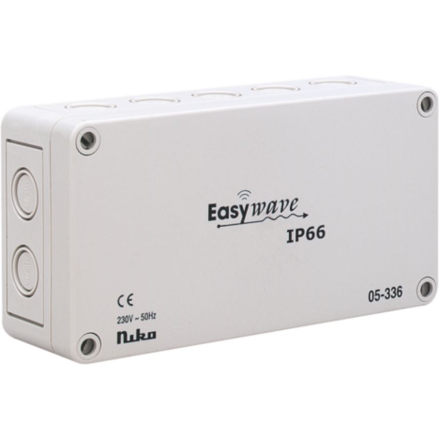 Opbouw RF-ontvanger IP66 met 2 kanalen