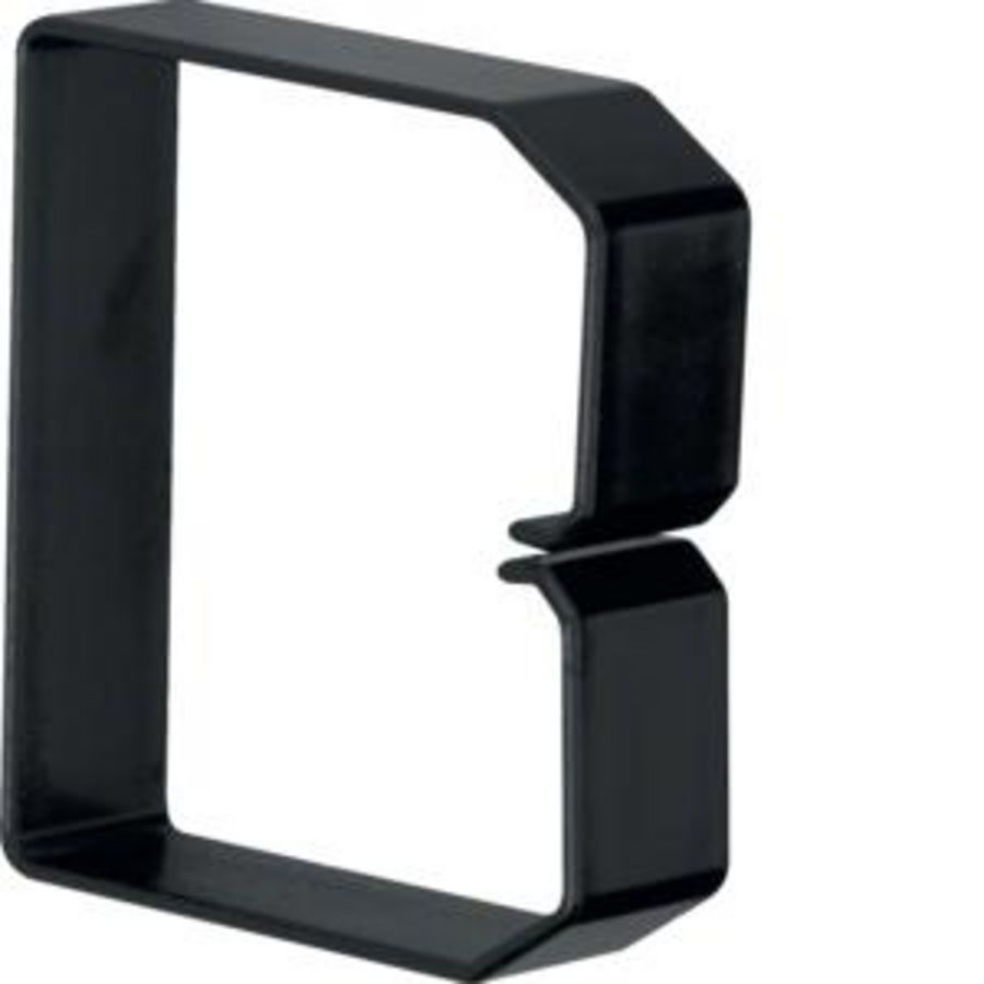 Kabelhouder voor kanaal 80x80mm B/BA6 zwart