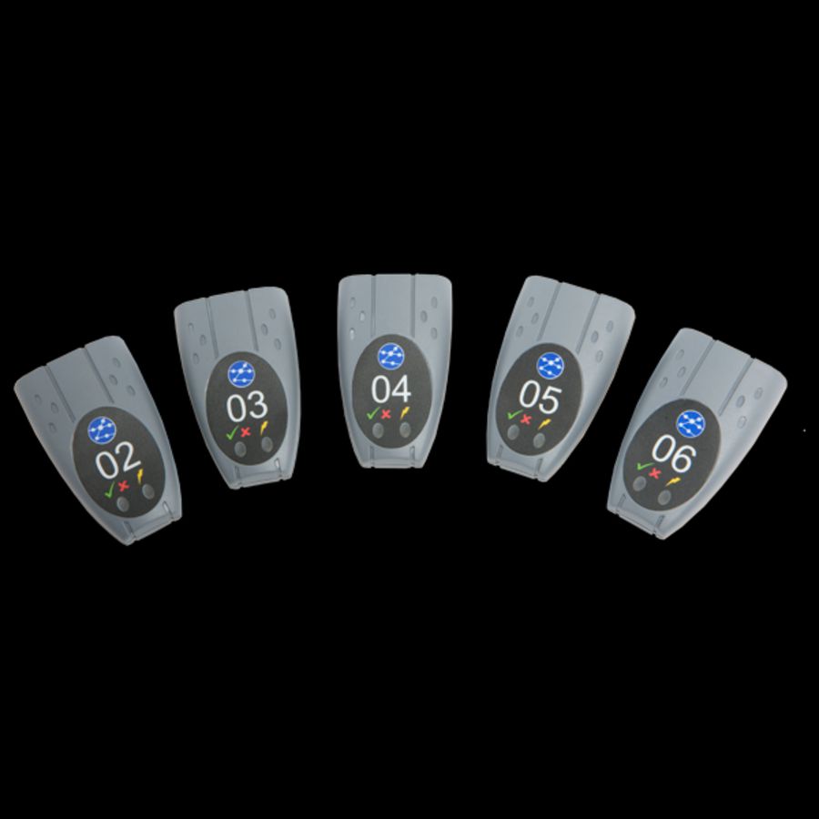 Active Remote set NR. 2 - 6 tbv. diverse testers