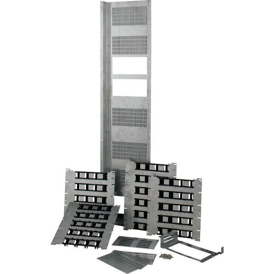 XT-XW shutters voor subrail 35kA in 3 delen / rvs